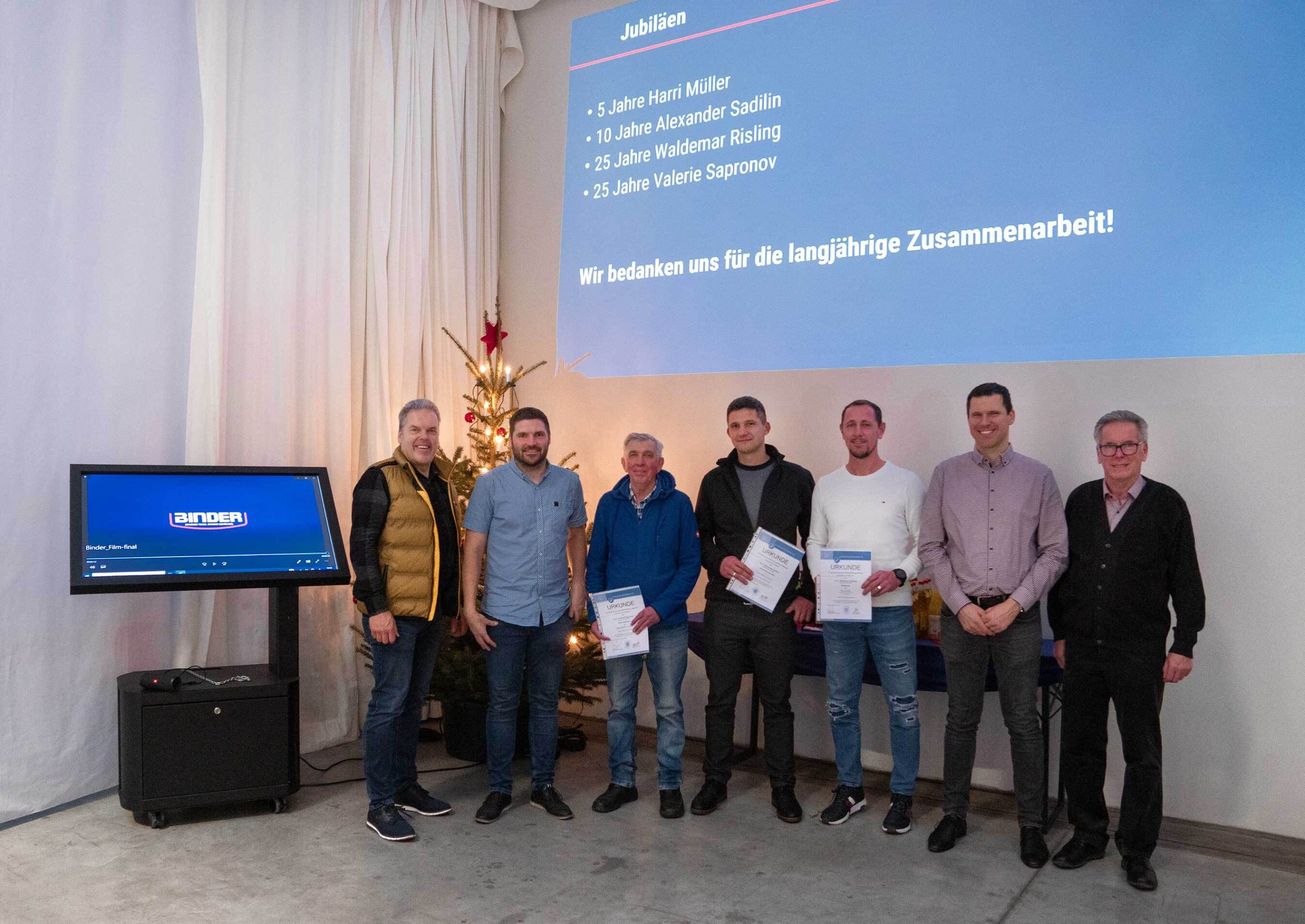 Ein Rückblick auf Langjährige Treuen